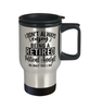 Funny Political Analyst Travel Mug I Dont Always Enjoy Being a Retired Political Analyst Oh Wait Yes I Do 14oz Stainless Steel