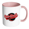 Baseball Aunt Mug Baseball Aunt White 11oz Accent Coffee Mugs