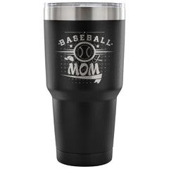 Baseball Mom Travel Mug 30 oz Stainless Steel Tumbler