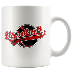 Baseball Mug Baseball Aunt 11oz White Coffee Mugs
