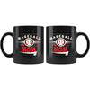 Baseball Mug Baseball Mom 11oz Black Coffee Mugs