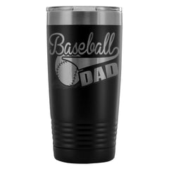 Baseball Travel Mug Baseball Dad 20oz Stainless Steel Tumbler