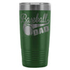 Baseball Travel Mug Baseball Dad 20oz Stainless Steel Tumbler