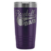 Baseball Travel Mug Baseball Dad 20oz Stainless Steel Tumbler