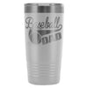 Baseball Travel Mug Baseball Dad 20oz Stainless Steel Tumbler