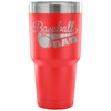 Baseball Travel Mug Baseball Dad 30 oz Stainless Steel Tumbler