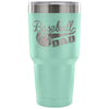 Baseball Travel Mug Baseball Dad 30 oz Stainless Steel Tumbler