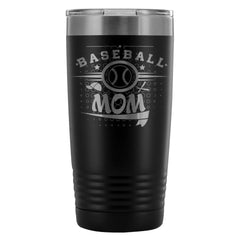 Baseball Travel Mug Baseball Mom 20oz Stainless Steel Tumbler