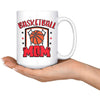 Basketball Mom 15oz White Coffee Mugs