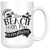 Beach Mug The Beach Can Fix Everything 15oz White Coffee Mugs