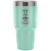 Beach Travel Mug I Don't Need Therapy I Just 30 oz Stainless Steel Tumbler