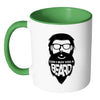 Beard Mug Can I Buy You A Beard White 11oz Accent Coffee Mugs