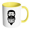 Beard Mug Can I Buy You A Beard White 11oz Accent Coffee Mugs