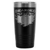 Beard Travel Mug Bearded For Her Pleasure 20oz Stainless Steel Tumbler