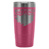 Beard Travel Mug Bearded For Her Pleasure 20oz Stainless Steel Tumbler