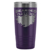 Beard Travel Mug Bearded For Her Pleasure 20oz Stainless Steel Tumbler