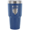 Beard Travel Mug Bearded For Her Pleasure 30 oz Stainless Steel Tumbler