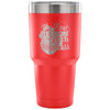 Beer Travel Mug The Real Reason I Watch Football 30 oz Stainless Steel Tumbler