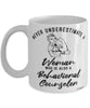 Behavioral Counselor Mug Never Underestimate A Woman Who Is Also A Behavioral Counselor Coffee Cup White