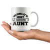 Best Aunt Mug World Most Awesome Aunt 11oz White Coffee Mugs