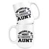 Best Aunt Mug World Most Awesome Aunt 15oz White Coffee Mugs