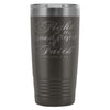 Bible Travel Mug Fight The Good Fight Of Faith 20oz Stainless Steel Tumbler