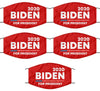 Biden Face Mask Washable And Reusable Biden 2020 For President 100% Polyester Made In The USA