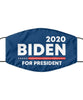 Biden Face Mask Washable And Reusable Biden 2020 For President 100% Polyester Made In The USA