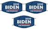 Biden Face Mask Washable And Reusable Biden 2020 For President 100% Polyester Made In The USA