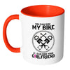 Biker Mug You Can Ride My Bike If I Can Ride Your White 11oz Accent Coffee Mugs