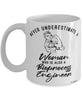 Bioprocess Engineer Mug Never Underestimate A Woman Who Is Also A Bioprocess Engineer Coffee Cup White