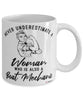 Boat Mechanic Mug Never Underestimate A Woman Who Is Also A Boat Mechanic Coffee Cup White