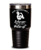 Botanist Tumbler Never Underestimate A Woman Who Is Also A Botanist 30oz Stainless Steel Black