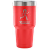 Breast Cancer Awareness Travel Mug I Run For A 30 oz Stainless Steel Tumbler