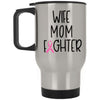 Breast Cancer Awareness Travel Mug Wife Mom Fighter 14oz Stainless Steel XP8400S