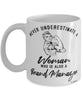 BrManager Mug Never Underestimate A Woman Who Is Also A BrManager Coffee Cup White