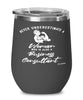 Business Consultant Wine Glass Never Underestimate A Woman Who Is Also A Business Consultant 12oz Stainless Steel Black