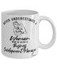 Business Development Manager Mug Never Underestimate A Woman Who Is Also A Business Development Manager Coffee Cup White