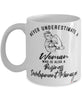 Business Development Manager Mug Never Underestimate A Woman Who Is Also A Business Development Manager Coffee Cup White