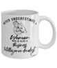 Business Intelligence Analyst Mug Never Underestimate A Woman Who Is Also A Business Intelligence Analyst Coffee Cup White