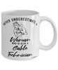 Cable Technician Mug Never Underestimate A Woman Who Is Also A Cable Tech Coffee Cup White