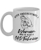 CAD Technician Mug Never Underestimate A Woman Who Is Also A CAD Tech Coffee Cup White