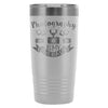 Camera Travel Mug Photography Is My Therapy 20oz Stainless Steel Tumbler