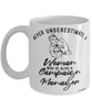 Campaign Manager Mug Never Underestimate A Woman Who Is Also A Campaign Manager Coffee Cup White