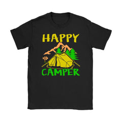 Camper Shirt Happy Camper Gildan Womens T-Shirt