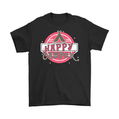 Camping Happy Camper Graphic Gildan Mens T-Shirt