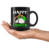 Camping Mug Happy Camper 11oz Black Coffee Mugs