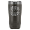 Camping Tent Travel Mug Happy Camper 20oz Stainless Steel Tumbler