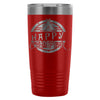 Camping Tent Travel Mug Happy Camper 20oz Stainless Steel Tumbler