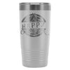 Camping Tent Travel Mug Happy Camper 20oz Stainless Steel Tumbler